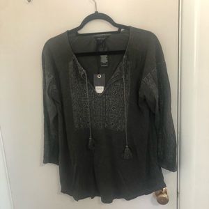 NWT Lucky Brand Boho Top M